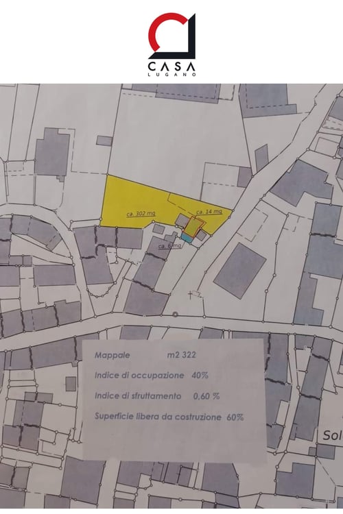 Interessante terreno edificabile di 322 mq in posizione strategica 2