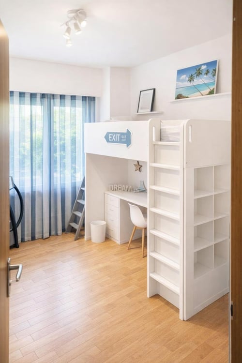 Bifamiliare 4,5 e 4,5 con giardino, tre terrazzi e grande soffitta. 11
