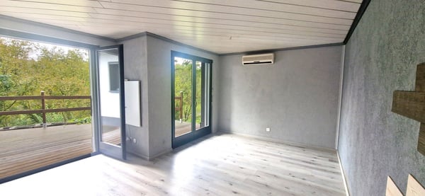 Duplex 4,5 in bifamiliare con panorama, giardino privato e grottino. 9