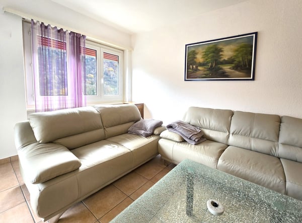 Grande 5,5 al terzo e ultimo piano con terrazza coperta panoramica. 4