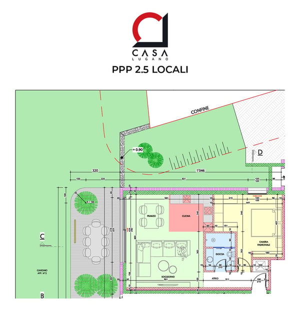 Nuovo 2,5 locali vista lago con giardino in residenza esclusiva 9