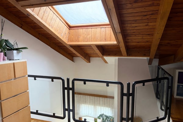 Bellissimo ampio duplex 5,5 locali con terrazza panoramica e camino 13