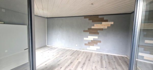Duplex 4,5 in bifamiliare con panorama, giardino privato e grottino. 8