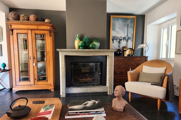 Casa bifamiliare 7 locali ristrutturata con giardino a Davesco 6