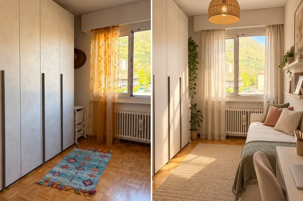 Luminoso appartamento 3,5 panoramico con cucina rinnovata e balcone 3