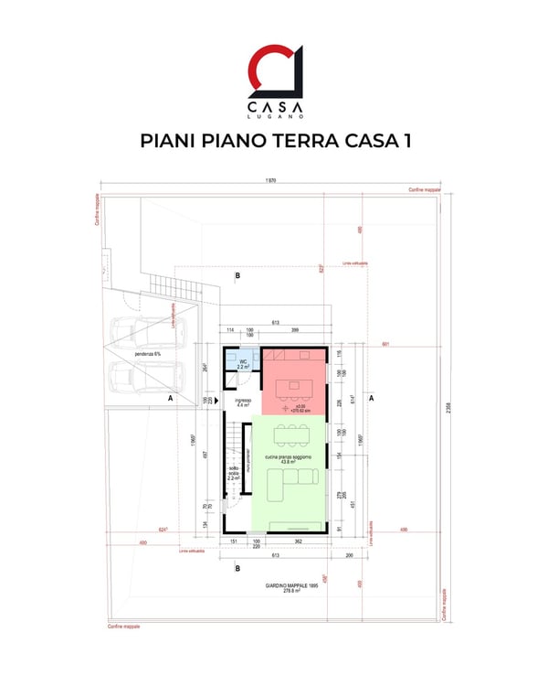 Nuove case 5.5 di medio-alto standing con giardino in edificazione. 16