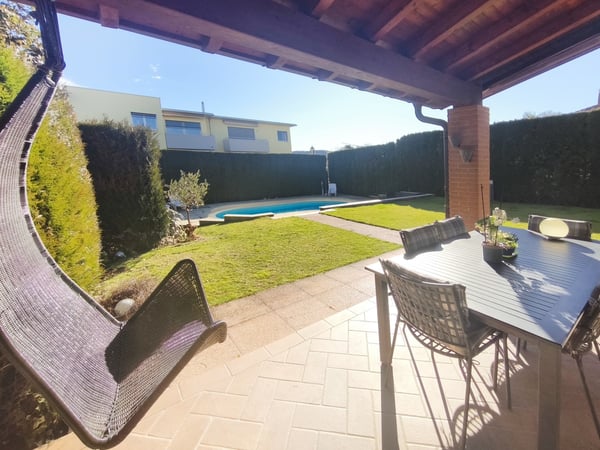 Villa 4.5 locali con piscina riscaldata, giardino privato e ampi spazi 15