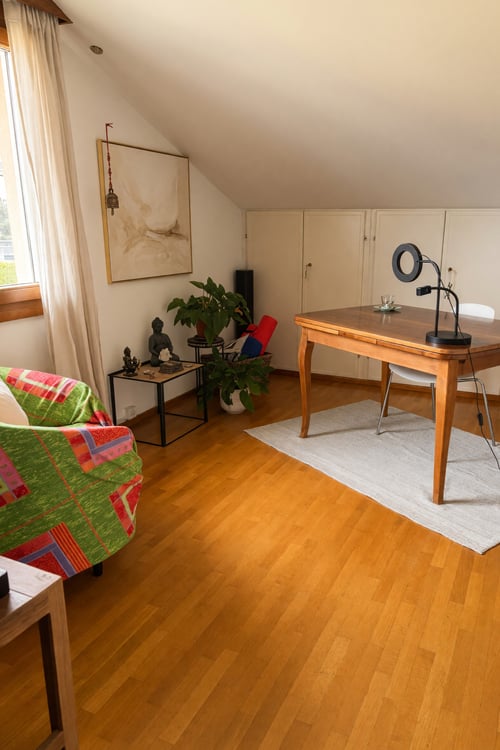 Bellissimo ampio duplex 5,5 locali con terrazza panoramica e camino 16