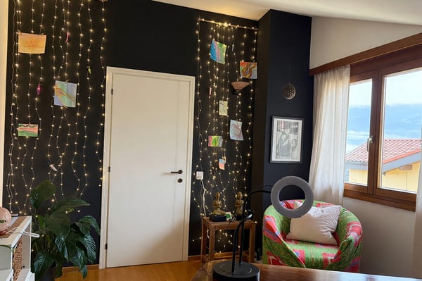 Bellissimo ampio duplex 5,5 locali con terrazza panoramica e camino 15