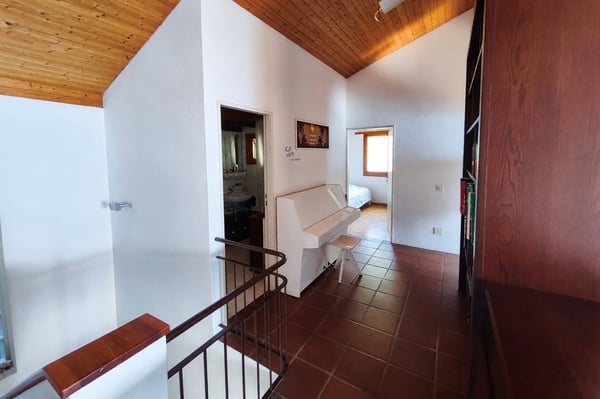 Villa unifamiliare 5,5 vista lago con giardino e camino 11