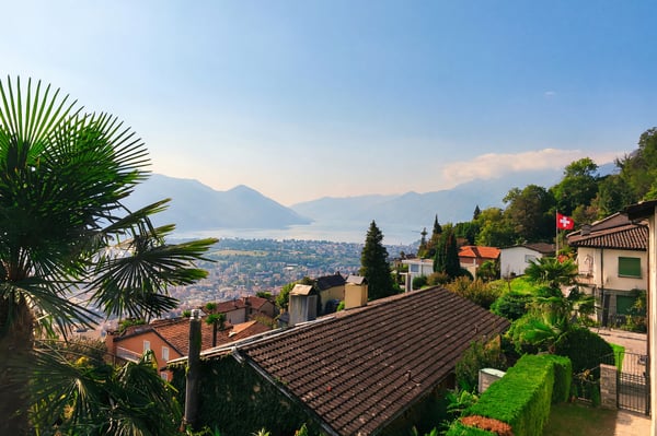 Villa unifamiliare 5,5 vista lago con giardino e camino 24