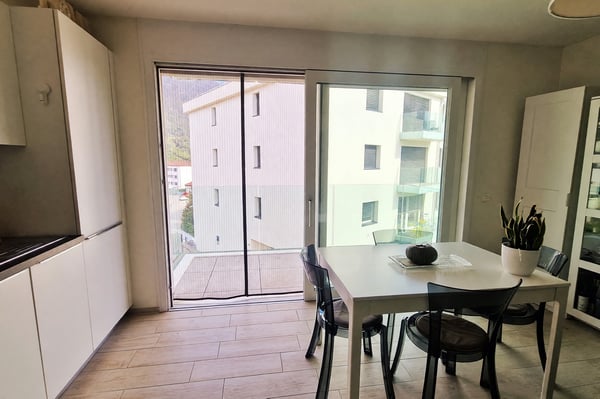 Moderno 3.5 con terrazza coperta e ottime possibilità di reddito 8