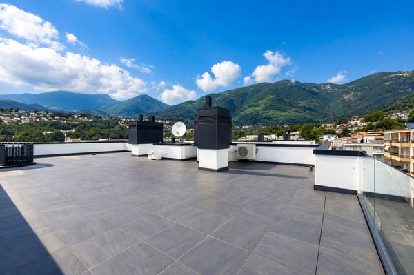 Elegante attico 4,5 con roof top privato e piacevole vista aperta 2