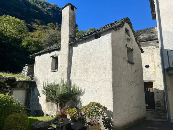 Casa di 1 locali + spazio commerciale + rustico + terreno 29