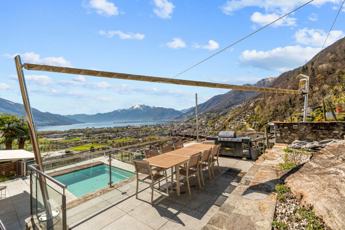 Appartamento 5.5 locali con piscina e vista mozzafiato