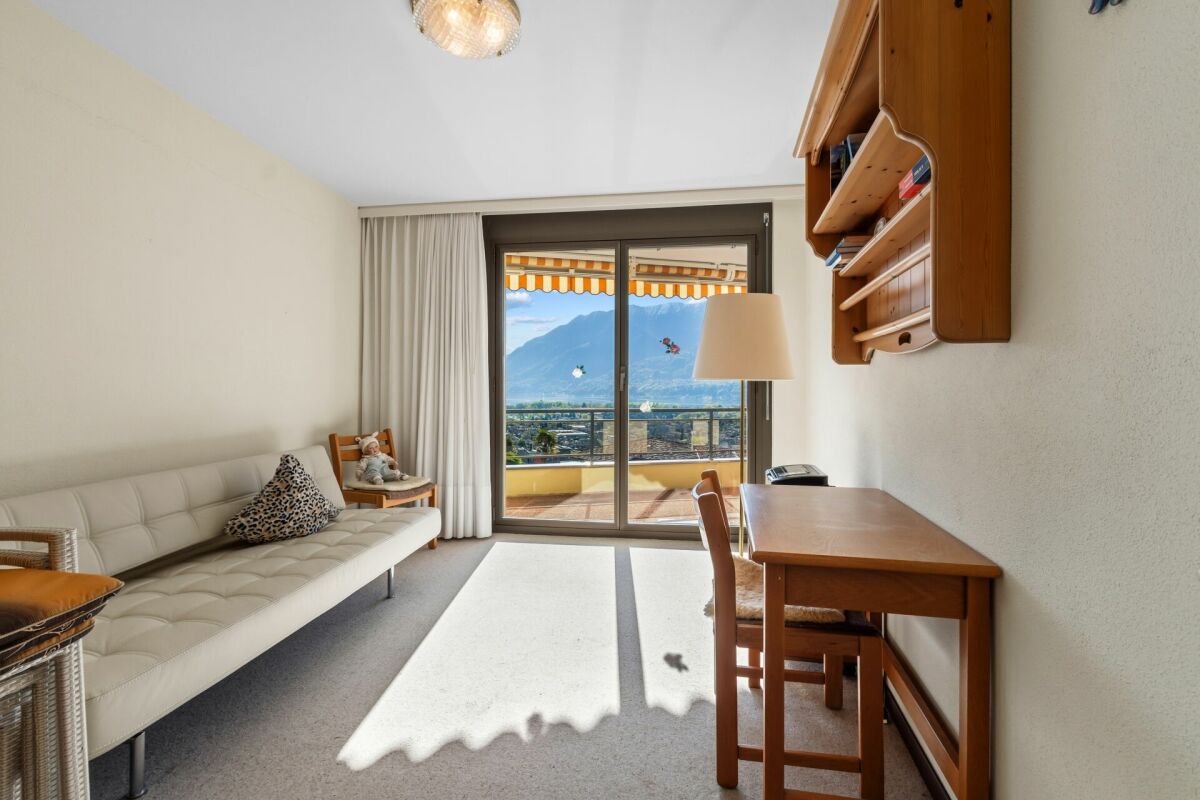 Appartamento 3.5 locali con terrazza coperta e meravigliosa vista lago