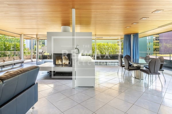 Grosszügige und helle Attikawohnung mit 2-Zimmern 5