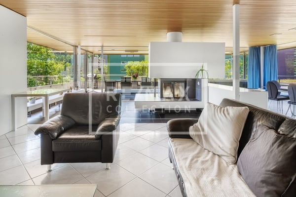 Grosszügige und helle Attikawohnung mit 2-Zimmern 2