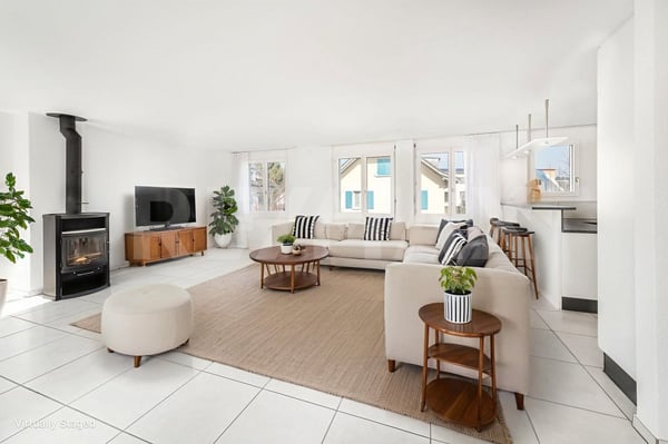 Zentral gelegene 5½-Zimmer-Maisonettewohnung mit Stil 2