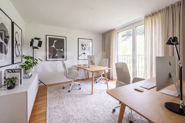 Grosszügiger Wohnkomfort  moderne 5½ -Zimmer-Familienwohnung im Grünen 4
