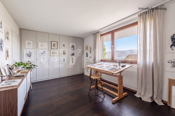 Freistehendes 6½-Zimmer-Einfamilienhaus mit Blick auf den Baldeggersee 9
