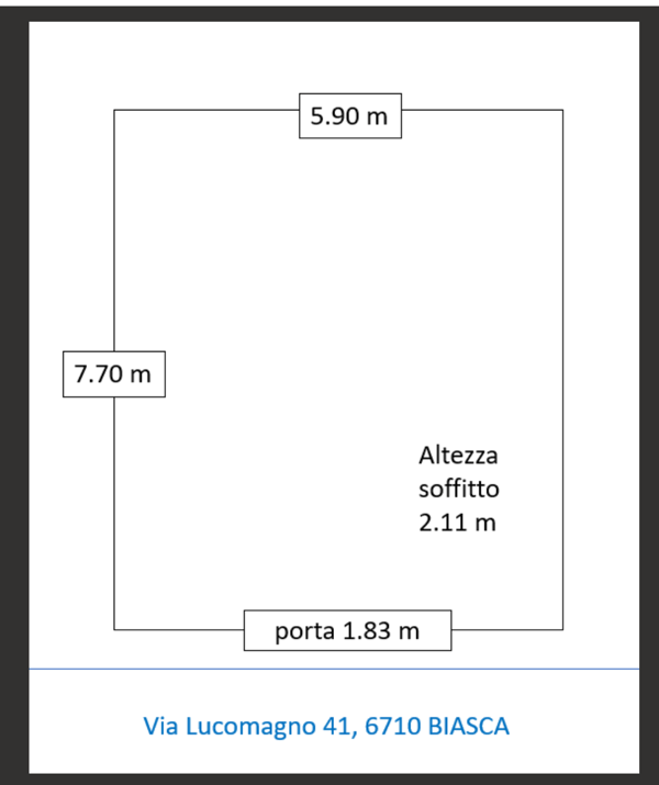Spazio deposito nelle vicinanze del centro di Biasca 6