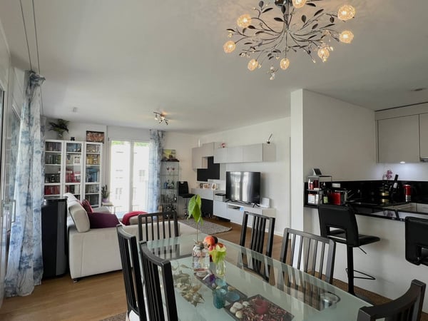 Moderno appartamento 1.5 locali con balcone a Barbengo 2