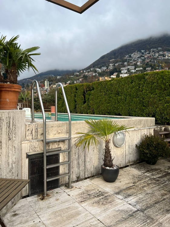 Piscina privata e terrazza sul tetto 12