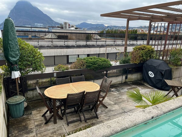 Piscina privata e terrazza sul tetto 13