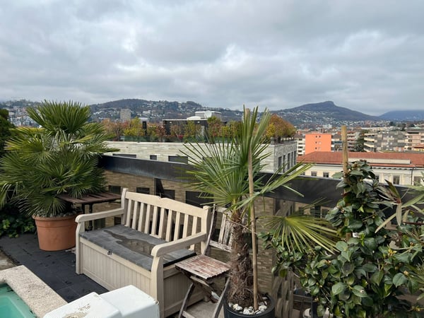 Piscina privata e terrazza sul tetto 2