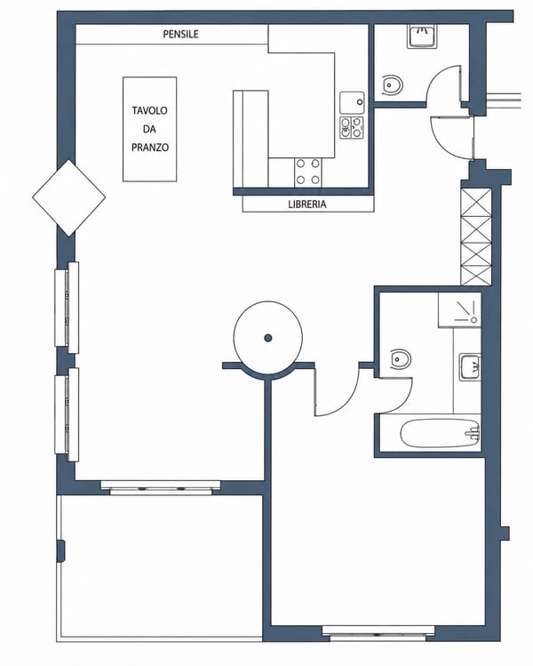 Duplex esclusivo con giardino privato e vista lago 20