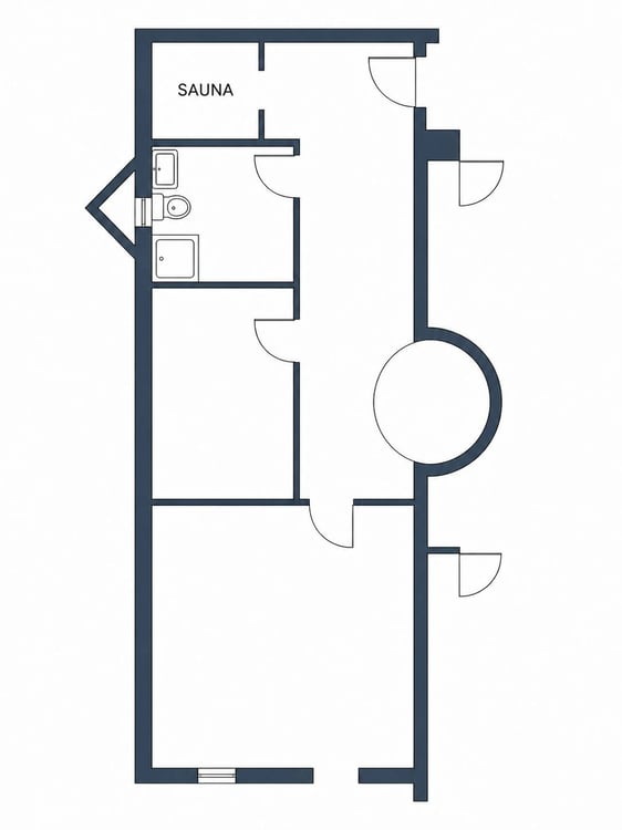 Duplex esclusivo con giardino privato e vista lago 19