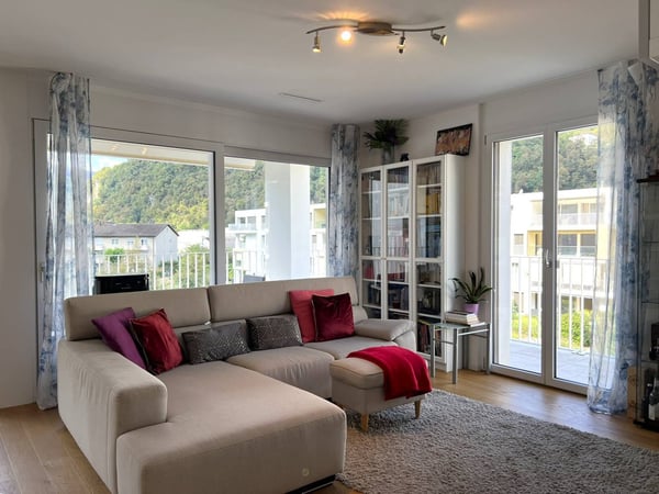 Moderno appartamento 3.5 locali con balcone a Barbengo 3