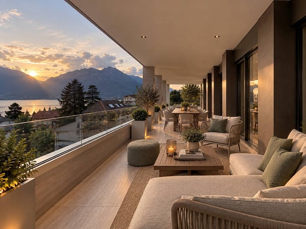 Residenza La Piana – Melide | Eleganza contemporanea con vista lago
