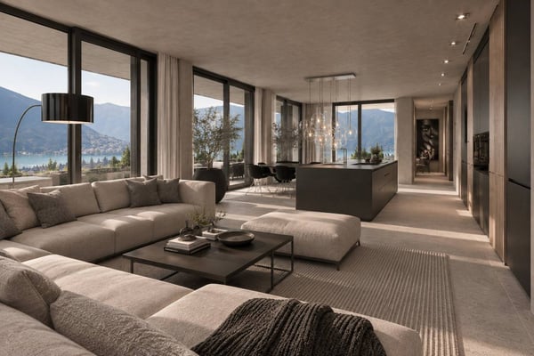 Residenza La Piana – Melide | Eleganza contemporanea con vista lago 3