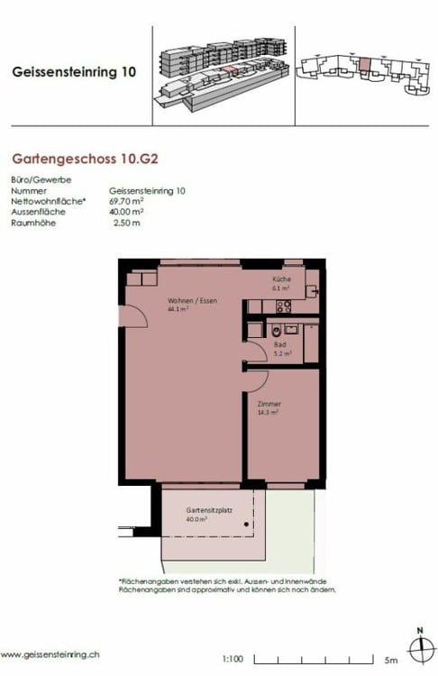 Gewerbe- und Büroflächen zu vermieten in der Neustadt Luzern 4