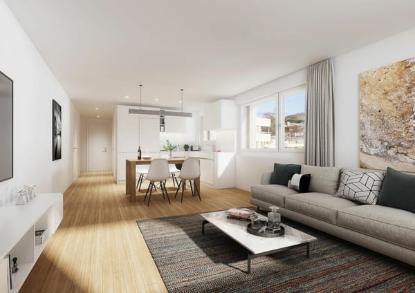 Moderne 3.5-Zimmerwohnung in Zug!