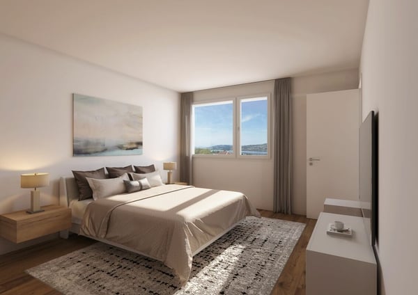 3½-Zimmer-Attikawohnung mit traumhafter Aussicht