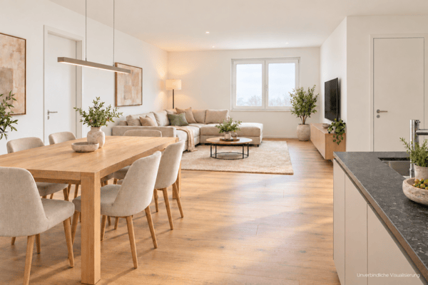 4.5-Zimmer-Attikawohnung mit Sonnenterrasse 1