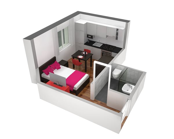 Gemütliches Studio-Apartment in Zürich-Oerlikon 14