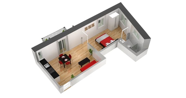 Grosszügiges möbliertes 1 Zimmer-Apartment mit Balkon in Zürich-Altstetten 14