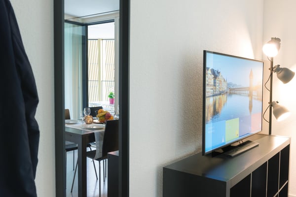 Moderne, möblierte 1-Zimmer-Wohnung mit Balkon in Luzern 17
