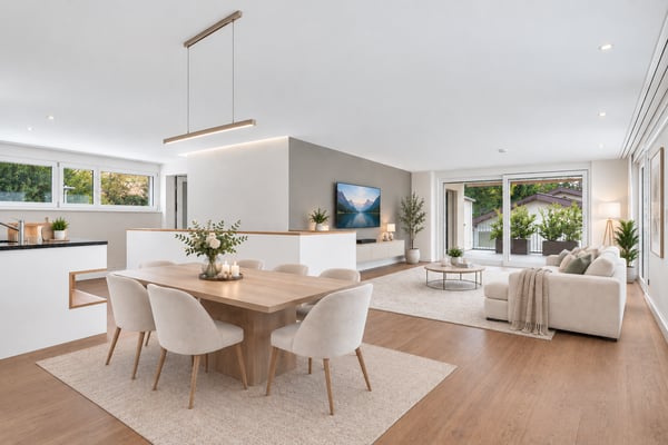 Toplage: Gesamthaus mit 6.5 & 3.5 Zimmer 2