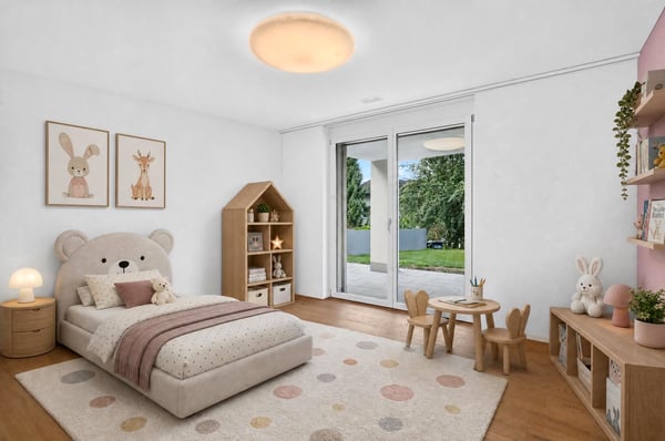 Toplage: Gesamthaus mit 6.5 & 3.5 Zimmer 6
