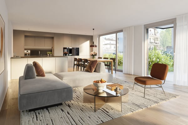 5.5 Zi. Neubau-Gartenwohnung 0.A
