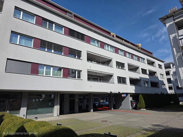 Überdachter Aussenparkplatz im Zenrum/Nähe Bahnhof 1