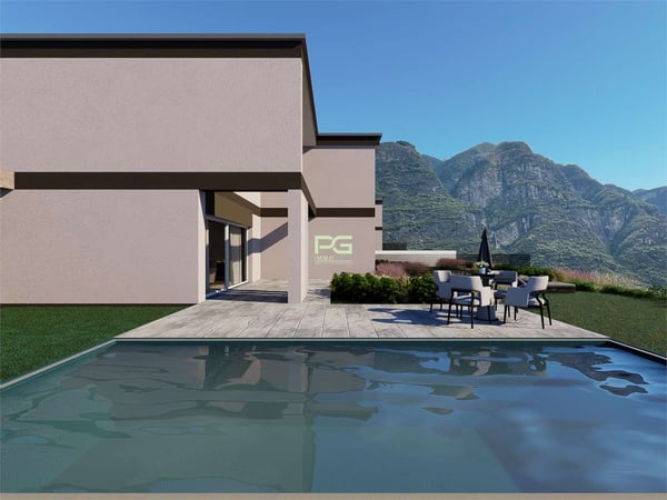 Grandi ville gemelle con ampio giardino 1