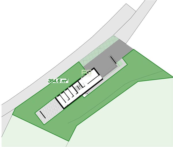 Terreno edificabile con progetto approvato per 4 moderni appartamenti 5