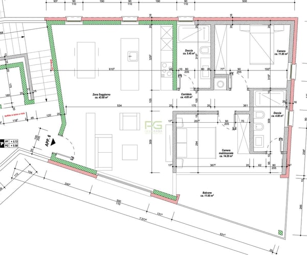 Nuovo appartamento in zona centrale a Giubiasco 7