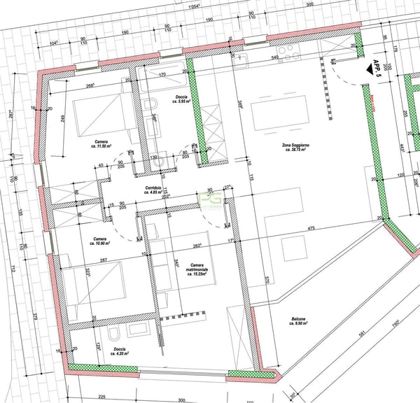 Nuovo appartamento in zona centrale a Giubiasco 7